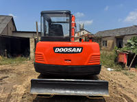Excavatrice Doosan DH60 d'occasion coréenne, 5 tonnes, 6 tonnes, mini pelle, Doosan DH55 DH60-7 d'occasion, petite excavatrice à vendre, EPA
