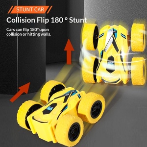 Véhicule tout-terrain à inertie à quatre roues motrices en plastique, double face, simulation, <span class=keywords><strong>jouet</strong></span> anti-chute pour garçon, vente en gros - Product Image 3