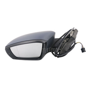 Rétroviseur extérieur chauffant gauche Volkswagen Polo Lavida, miroir sphérique en ABS - Product Image 2