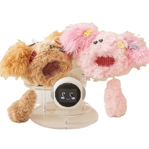 NOUVEAU Lancement! SANJOYO Boîte Mystère Peluche IA pour Filles - Cadeau Idéal, Jouet Interactif Intelligent avec Voix et Yeux LED, Animal Virtuel Surprise Rechargeable - Product Image 1