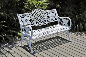 Banc <span class=keywords><strong>de</strong></span> <span class=keywords><strong>salon</strong></span> design à lattes <span class=keywords><strong>en</strong></span> bronze antique <span class=keywords><strong>en</strong></span> <span class=keywords><strong>aluminium</strong></span> coulé pour patio ensemble <span class=keywords><strong>de</strong></span> meubles <span class=keywords><strong>de</strong></span> <span class=keywords><strong>jardin</strong></span> <span class=keywords><strong>d</strong></span>'extérieur - Product Image 2