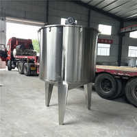 Cuve de mélange électrique chauffante en acier inoxydable pour liquides, émulsifiant et homogénéisateur, avec agitateur, pour crèmes cosmétiques, 100L, 200L, 500L, 1000L