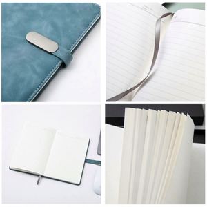 Wholesale Promotional A5 Classic Leather Business PU <b>Journal</b> Diary Custom Office Pu Leather Notebook and Pen Set - Product Image 3