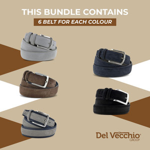 Ý Chất lượng cao trẻ và hợp thời trang mạnh mẽ linh hoạt và Ergonomic vải và da lộn thiết kế người đàn ông mang nhãn hiệu thắt lưng - Product Image 3