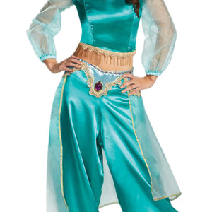 Conjunto <span class=keywords><strong>de</strong></span> 3 Piezas <span class=keywords><strong>de</strong></span> Disfraces <span class=keywords><strong>de</strong></span> <span class=keywords><strong>Princesa</strong></span> <span class=keywords><strong>Jazmín</strong></span> <span class=keywords><strong>de</strong></span> la Lámpara Mágica <span class=keywords><strong>de</strong></span> Aladino para Mujer, para Halloween o Carnaval - Product Image 4