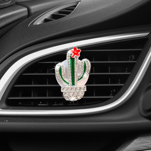 Ambientador de Coche con Diseño de <span class=keywords><strong>Cactus</strong></span>, Clip de Ventilación, Aroma Duradero, Sin Necesidad de Electricidad, Diseño Moderno, <span class=keywords><strong>Precio</strong></span> al por Mayor - Product Image 6