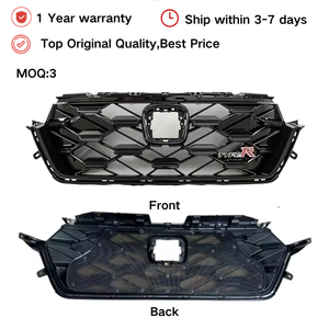 Parrillas Elegantes para <span class=keywords><strong>Honda</strong></span> <span class=keywords><strong>CRV</strong></span> <span class=keywords><strong>2023</strong></span> 2024 2025, Parrilla TR Modificada, Pantalla Antimosquitos, Cubierta Protectora para Faros Delanteros - Product Image 2