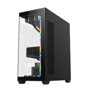 Boîtier <span class=keywords><strong>PC</strong></span> AntarcChill Support Type C, boîtier d'ordinateur en verre TG, boîtier de jeu de bureau, boîtier de tour moyen Sea View, <span class=keywords><strong>PC</strong></span> Gamer - Product Image 2
