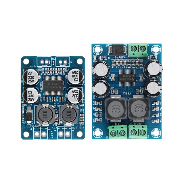 TPA3118 PBTL 60W Mono Digital Power Audio Amplifier Board Module DC 8-24V for Arduino Dual-channel 2*45W 30W XH-M314