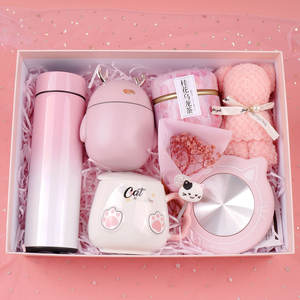 Taza <span class=keywords><strong>de</strong></span> agua inteligente y frasco <span class=keywords><strong>de</strong></span> vacío presente taza <span class=keywords><strong>de</strong></span> té <span class=keywords><strong>de</strong></span> cerámica Rosa juego <span class=keywords><strong>de</strong></span> regalo para mujeres para negocios y regalo <span class=keywords><strong>de</strong></span> cumpleaños - Product Image 1