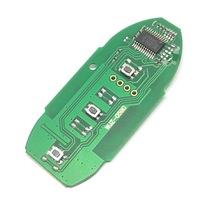 Youpin-clé télécommande intelligente, 2 + 1/3 boutons, Fsk, puce 433mhz, avec Insert lame non gravé, pour voiture n-aisan Patrol