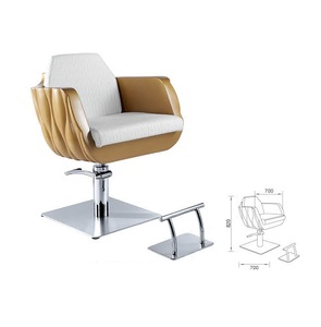 Paquete de Muebles de Peluquería Modernos de Lujo en Dorado y Blanco <span class=keywords><strong>2021</strong></span>, Juego de Muebles de Peluquería Personalizados, Equipo de Salón de Belleza HUIYI ZY-2022F - Product Image 3