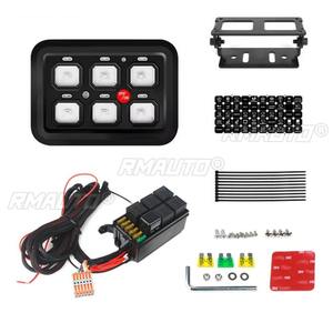 Conjunto de Interruptor de Control de Luces para Jeep Wrangler UTV RV, Modificación de Automóviles, Interruptor de Panel de 6 y 8 Vías - Product Image 1