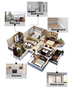 Adhésif scellant en silicone acrylique, adhésifs pour revêtements de sol en PVC, scellants pour baignoire, toilettes, cuisine - Product Image 2