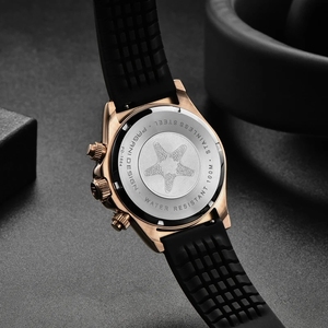Original nouveau <span class=keywords><strong>PAGANI</strong></span> DESIGN PD-1664 japon <span class=keywords><strong>VK63</strong></span> Movt montres à Quartz saphir étanche chronographe or Reloj Hombre - Product Image 5