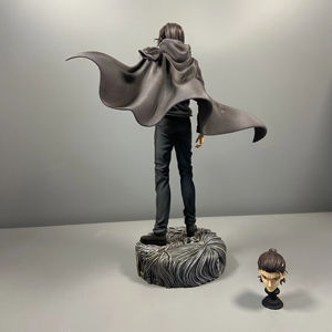 30cm Shingeki No Kyoji <span class=keywords><strong>Eren</strong></span> Jaeger Action Figure Jaeger Survey Corps Statue <span class=keywords><strong>Figurine</strong></span> Modèle Poupée Jouet Cadeaux de Noël - Product Image 3