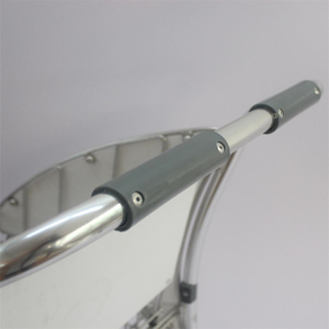 Natuurlijk Rubber Wielen Luchthaven Bagage Kar <span class=keywords><strong>4</strong></span> Wielen Luchthaven <span class=keywords><strong>Trolley</strong></span> Staal - Product Image 2