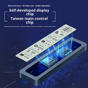 Shuole SL-TN26-P M.<span class=keywords><strong>2</strong></span> Akıllı Ekranlı Solid State Disk Evrensel SATA Protokolü Yüksek Hızlı USB 3.<span class=keywords><strong>2</strong></span> Tip-C ABS Alüminyum Alaşım - Product Image 4