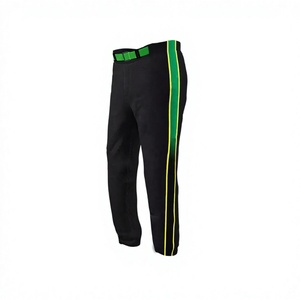 Ensemble de pantalon et maillot de baseball personnalisé pour homme, 100 % polyester, impression par sublimation, taille élastique, respirant, séchage rapide, nom d'équipe personnalisé - Product Image 4