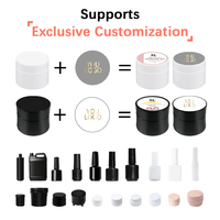 Gel Constructeur UV HS Private Label 15ml Non Collant Sans Chaleur Sans HEMA TPO/MEHQ pour Extension d'Ongles Professionnelles
