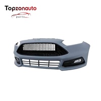 Topzonauto OEM F1EZ17757CAPTM-PFM Kit de Carrocería de Alta Calidad, Cubierta de Parachoques Delantero para Ford Focus 2015-2018, Piezas de Auto, Ensamblaje
