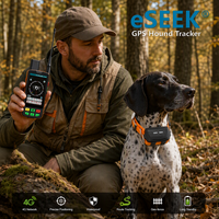 ESEEK Colliers de suivi GPS étanches pour chiens de chasse avec bip sonore – Système de localisation pour chiens de chasse – Vente chaude