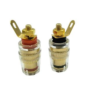 Altavoz, terminal de cristal, terminal de cobre chapado en oro, conector tipo banana, toma de corriente de fábrica - Product Image 2