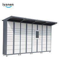Casier de livraison de colis intelligent personnalisé Boîte aux lettres intelligente avec serrure électronique Technologie d'armoire numérique