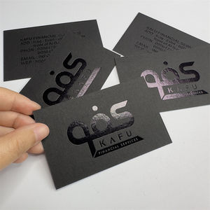 Nouveau Style <span class=keywords><strong>de</strong></span> cartes <span class=keywords><strong>de</strong></span> visite personnalisées en feuille noire, papier <span class=keywords><strong>de</strong></span> luxe, <span class=keywords><strong>carte</strong></span> <span class=keywords><strong>de</strong></span> remerciement imprimée, <span class=keywords><strong>carte</strong></span> <span class=keywords><strong>de</strong></span> <span class=keywords><strong>vœux</strong></span> biodégradable, Eco, <span class=keywords><strong>2023</strong></span> - Product Image 2