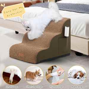 Pet Stairs Modular Modern Luxury Solid <b>Ladder</b> for Cats & Dogs-Detachable Design Eco-Friendly Living Room Furniture - Product Image 2