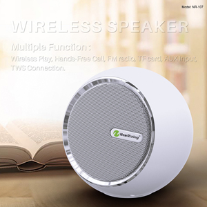 Altavoz Bluetooth NR-107 con Bajos Extra, Amplificador Incorporado, Reproductor de Música Portátil, Altavoz Inteligente con <span class=keywords><strong>Alexa</strong></span>, Mini Caja de Sonido Bluetooth - Product Image 6