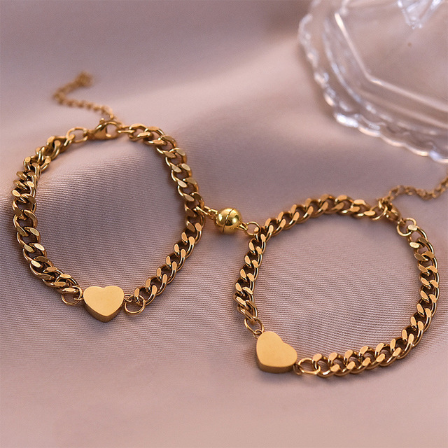 Fashion Couple Long Distance Touch love Smart Magnetic Bracelet