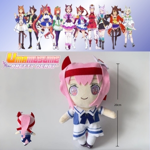 ตุ๊กตาน่ารักเดอร์บี้สำหรับเด็กผู้หญิงขนาด20ซม. ทำจากวัสดุที่ช่วยบรรเทาความเครียดในวันเกิดคล้ายดอกพีช - Product Image 6