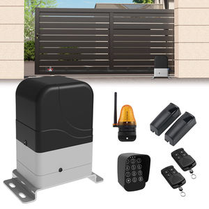 Porte <span class=keywords><strong>de</strong></span> couloir motorisée en aluminium <span class=keywords><strong>de</strong></span> 10 pieds avec éclairage LED, finition grain <span class=keywords><strong>de</strong></span> bois, taille standard - Product Image 5