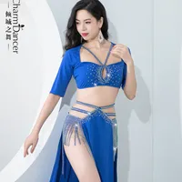2020 Sexy Women Performance Belly Dancing Costumes Oriental Dance Tenues  3PCS Femmes Dance du ventre