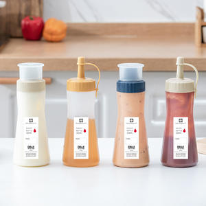Ketchup Squeeze Bouteille Conteneur À Salade Boîte Avec Couvercle Portable Sauce De Soja Boîtes De Rangement <span class=keywords><strong>Moutarde</strong></span> Sauces Distributeur Outils De Cuisine - Product Image 1