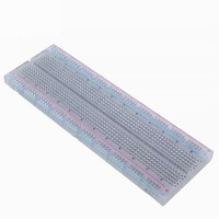 Grande planche à pain transparente Planche expérimentale de haute qualité à 830 trous MB-102 de couleur transparente