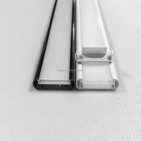Kit SKD LED avec capteur de mouvement corporel, boîtier en PVC, diffuseur en PC, éclairage latéral pour armoire et placard