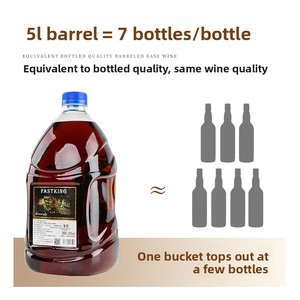 <span class=keywords><strong>Prix</strong></span> d'usine Brandy vieilli en fût <span class=keywords><strong>de</strong></span> chêne 5L, qualité supérieure garantie pour les distributeurs mondiaux, les commerçants <span class=keywords><strong>de</strong></span> <span class=keywords><strong>vin</strong></span>, les opérateurs hors taxes - Product Image 2