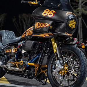 กันชนอลูมิเนียมฟอร์จ สำหรับมอเตอร์ไซค์ฮาร์เลย์ รุ่นปี <span class=keywords><strong>2019</strong></span> ขึ้นไป โลว์ไรเดอร์ เอส เอสที สตรีทบ็อบ พร้อมชุดควบคุมกลาง - Product Image 6