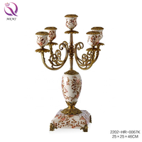 Décoration de Luxe en Porcelaine Bronze Antique, Articles de Décoration d'Intérieur pour Salon