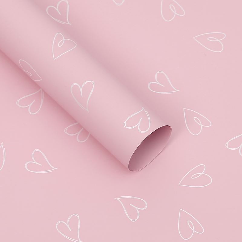 Rose (coeur blanc)