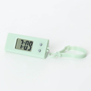 Horloge simple, porte-clés portable, couleur macaron, examen post-diplôme, questions, affichage de l'heure et de la date, table électronique - Product Image 1