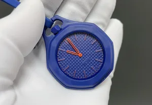 Reloj de Pared de Cuarzo Catoon <span class=keywords><strong>Oyal</strong></span> Pop, con Correa de Cuero Multicolor, para Hombre y Mujer, Estilo Casual, Arcoíris, de Acero Inoxidable - Product Image 4