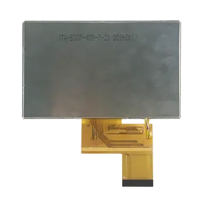 저항 또는 정전식 터치 패널 ST7282 RGB 인터페이스 TFT LCD 디스플레이가있는 4.3 인치 480x272 800x480