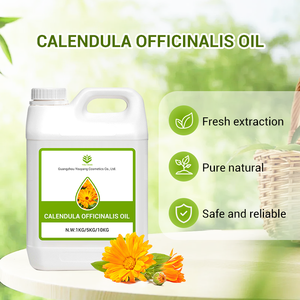 Commercio all'ingrosso puro naturale Essentia olio calendulale rafforzare la crescita e riparare la cura dei capelli a freddo di <span class=keywords><strong>Calendula</strong></span> pressato olio di fiore petalo - Product Image 4