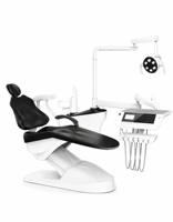 Fauteuil dentaire portable de luxe moderne de haute qualité à prix abordable, couleur noire, fabriqué au Guangdong