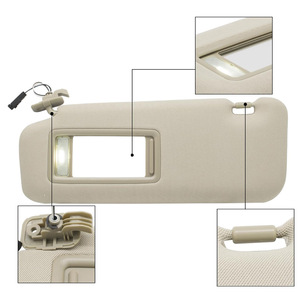 แผงบังแดดมาสด้า TDY1-69-320 สีเบจ พร้อมไฟ ด้านคนขับ ซ้าย - Product Image 4
