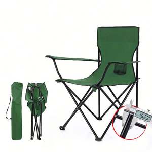 Chaise pliante portable pour le dos - Chaise de camping, de pêche et de plage légère (300 lbs) avec sac de transport pour l'extérieur - Product Image 5