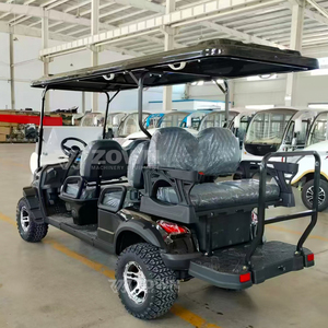 Carrito de golf todoterreno de 6 plazas con pantalla digital para transporte en parques turísticos, fabricado en China - Product Image 5